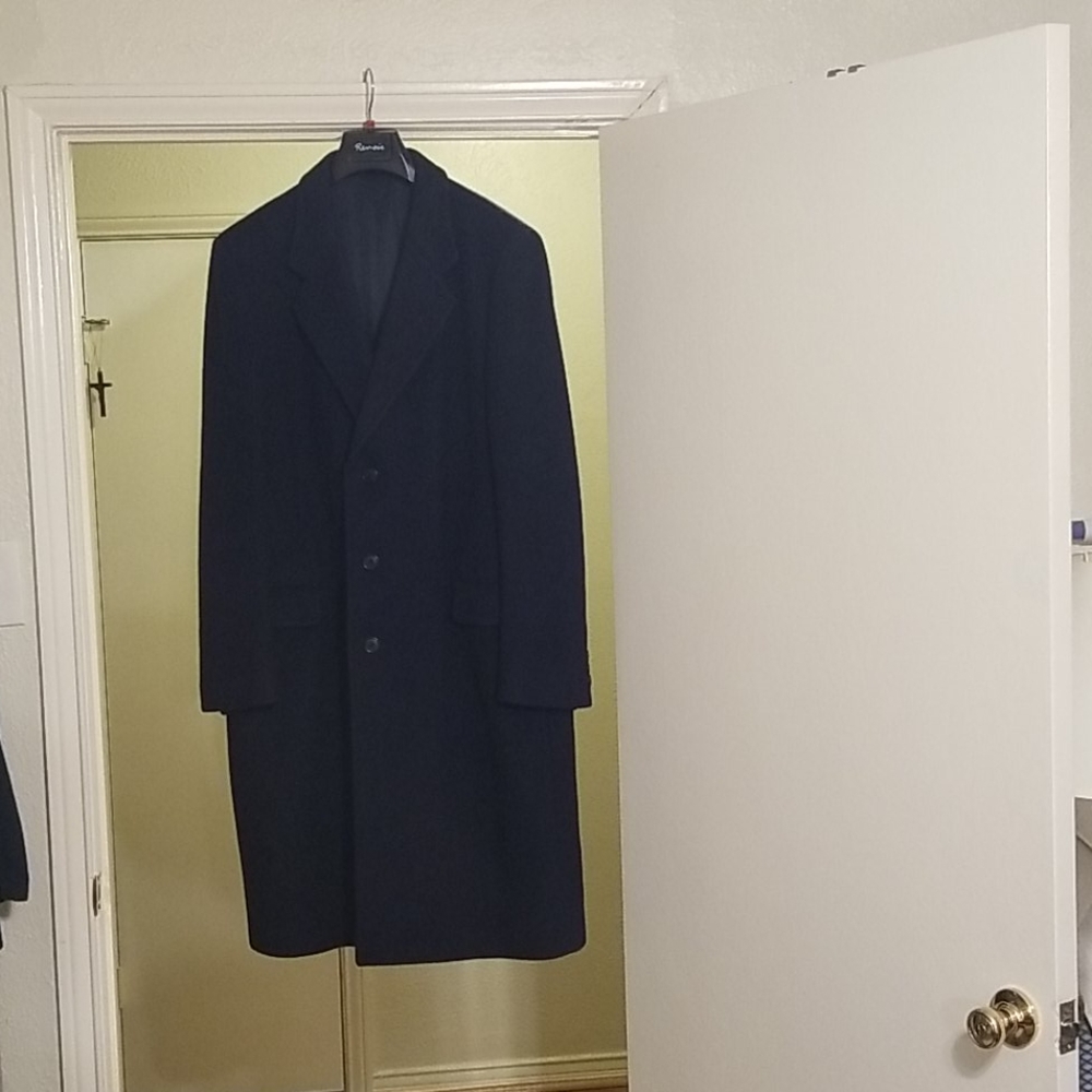 James Whitehead Wool Topcoat ....
